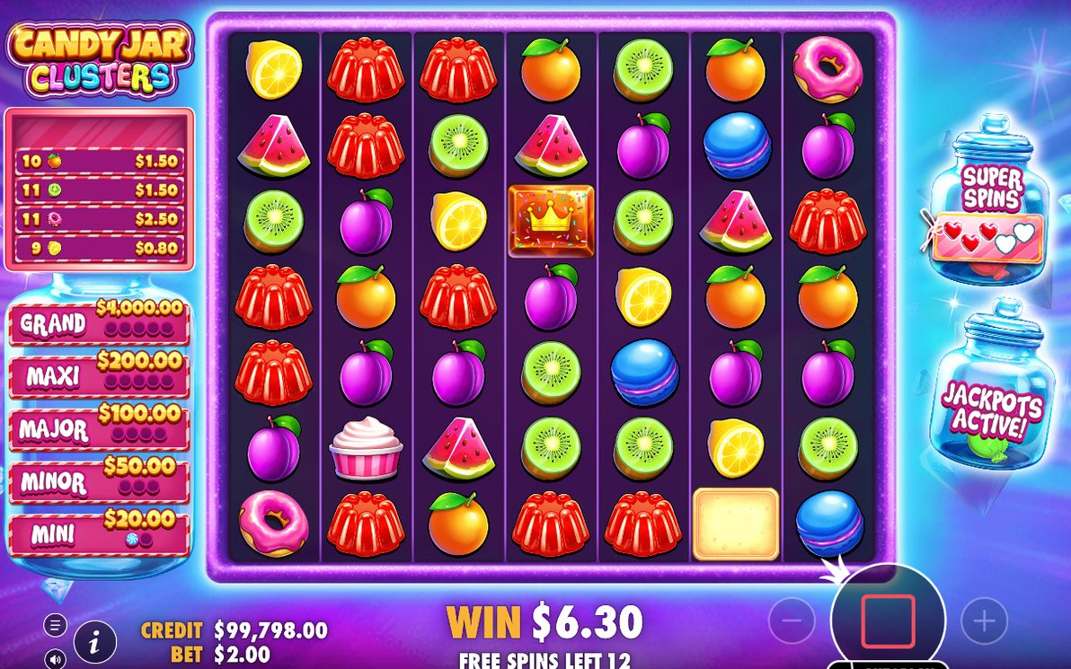 Free Spins-läget med gratissnurrar och aktiva modifierare