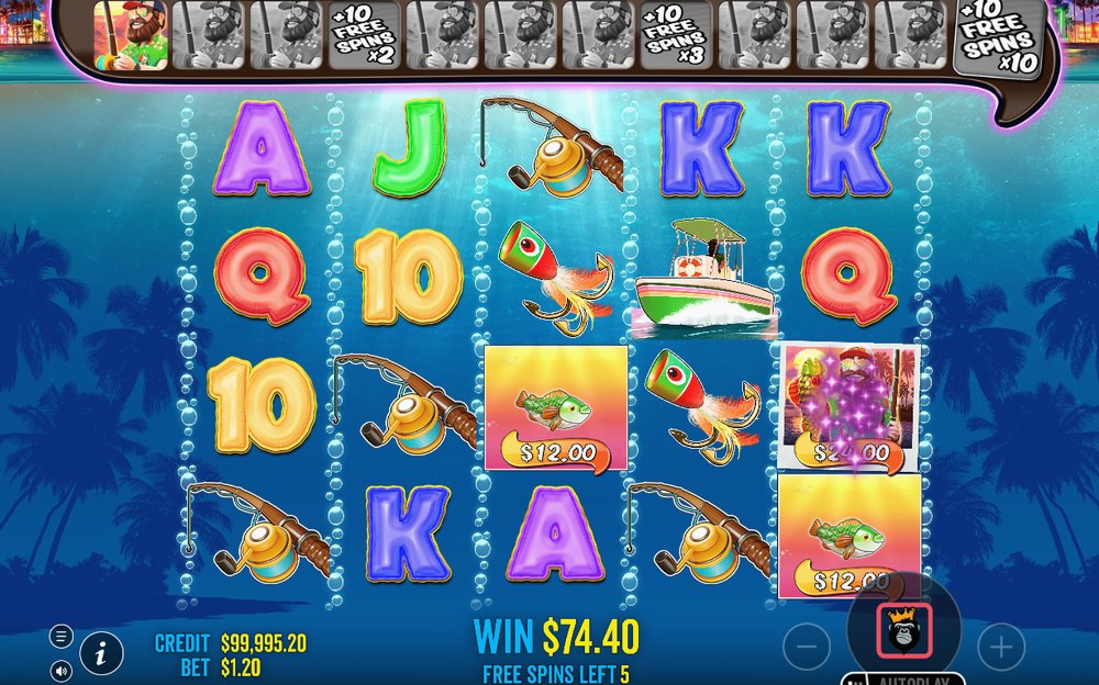 Free spins-läget med Wild och MONEY-symboler på rullarna