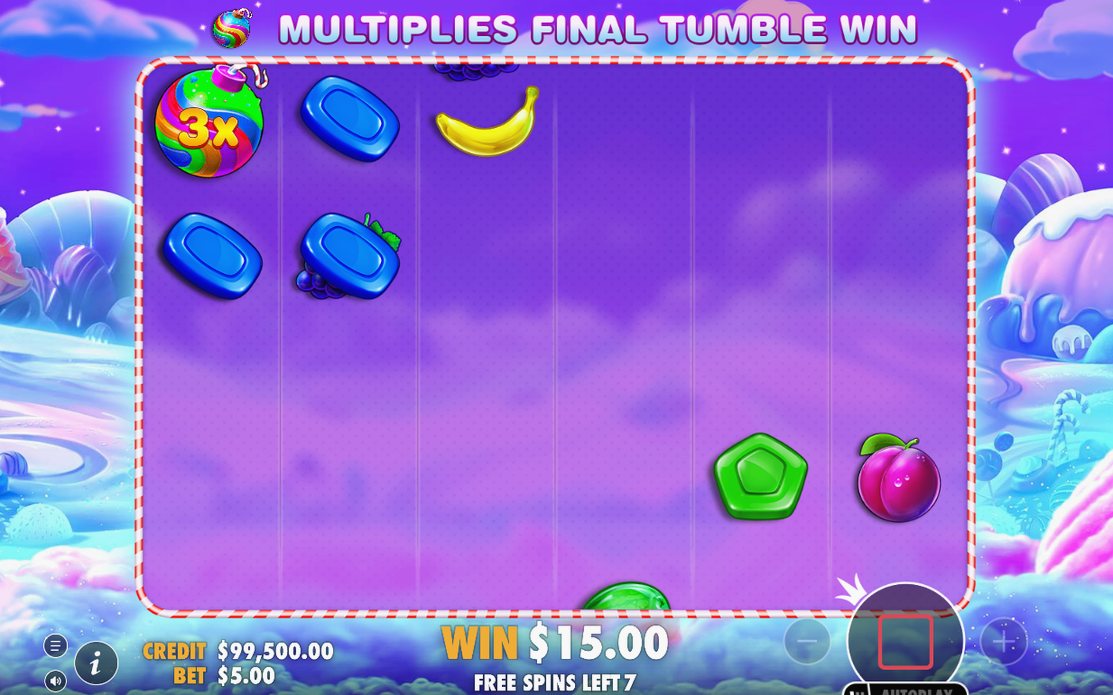Free spins-läget med kvarvarande gratissnurr i rutnätet